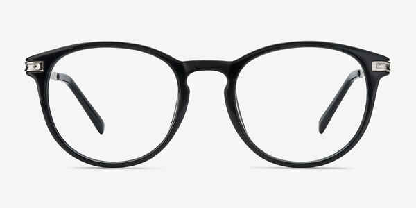 Daphne Black Plastic-metal Eyeglass Frames