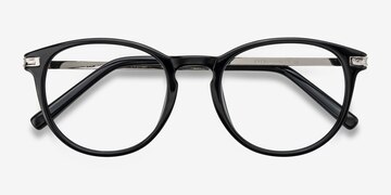 Black Daphne -  Fashion Plastic, Metal Eyeglasses