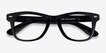 Atlee Black PlasticEyeglass Frames from EyeBuyDirect, Closed View