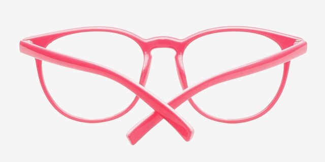 Chilling Pink PlasticEyeglass Frames from EyeBuyDirect, Closed View