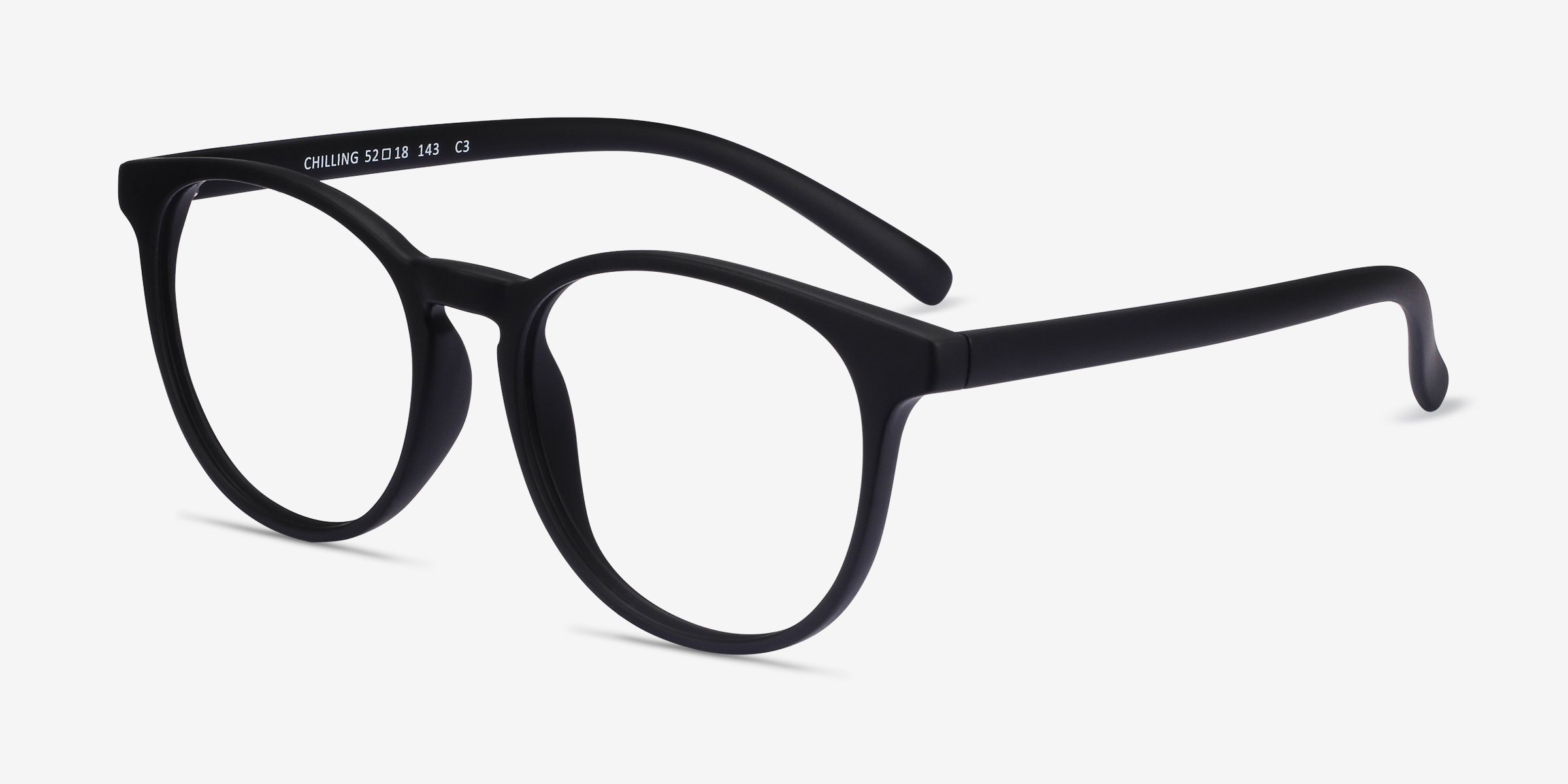 Chilling Easy Going Black Round Eyeglasses Eyebuydirect 