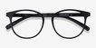 Chilling Black PlasticEyeglass Frames from EyeBuyDirect, Closed View