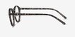 Chillax Red & Floral MetalEyeglass Frames from EyeBuyDirect, Side View
