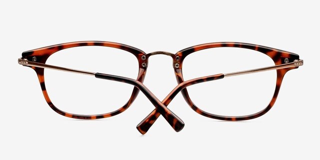 Monaco Brown & Tortoise PlasticEyeglass Frames from EyeBuyDirect, Closed View