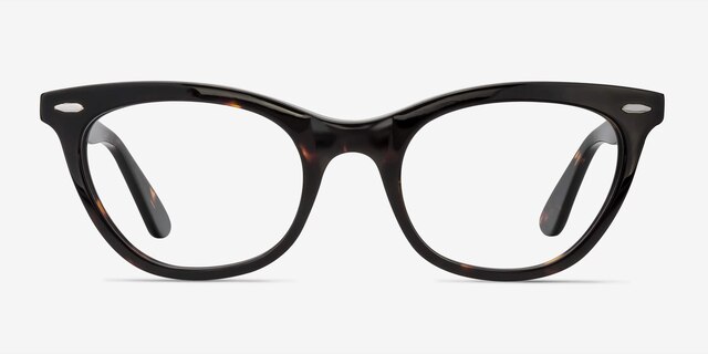Ellie Tortoise AcetateEyeglass Frames from EyeBuyDirect, Front View