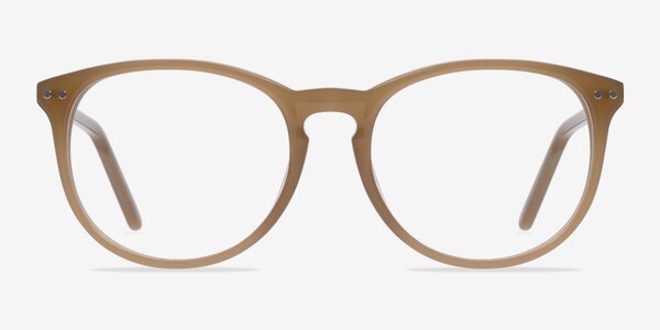 Fiction Taupe Acétate Montures de lunettes de vue