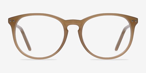 Fiction Taupe Acetate Eyeglass Frames