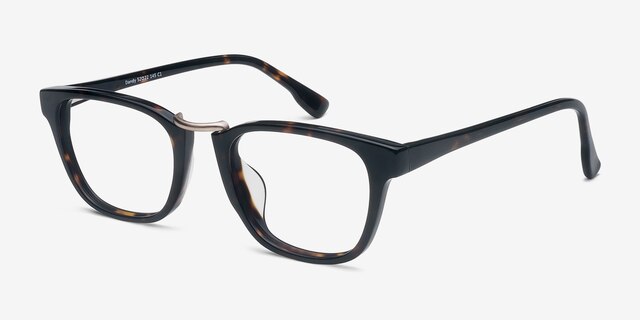 Dandy Écailles AcétateMontures de lunettes de vue d'EyeBuyDirect, Vue d'Angle