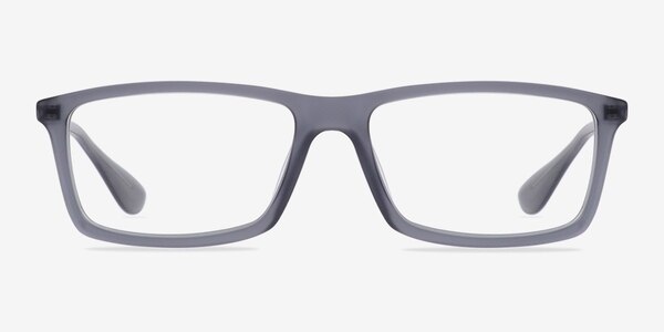 Madison Matte Gray Acetate Eyeglass Frames