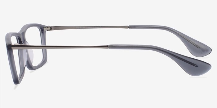 Madison Matte Gray Acetate Eyeglass Frames from EyeBuyDirect