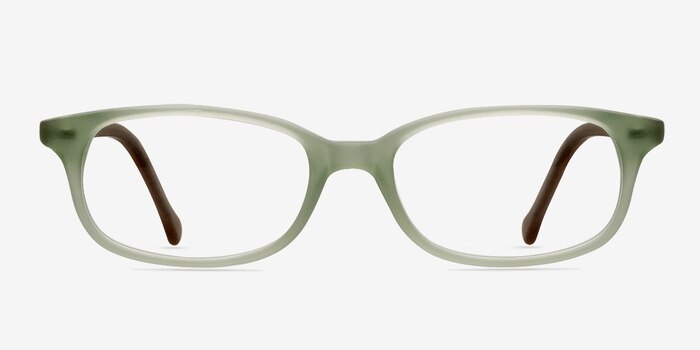 Sylvia Matte Green Acetate Eyeglass Frames from EyeBuyDirect