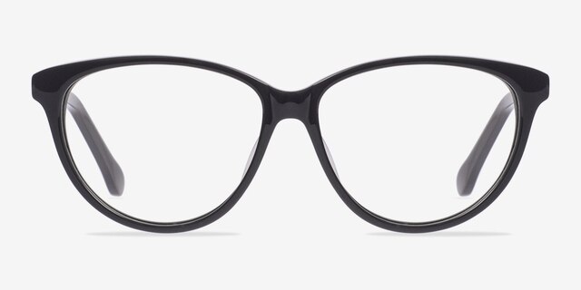 Pola Gray AcetateEyeglass Frames from EyeBuyDirect, Front View