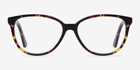 Hepburn Écailles Acétate Montures de lunettes de vue d'EyeBuyDirect, Vue de Face