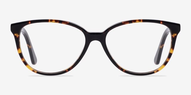 Hepburn Tortoise AcetateEyeglass Frames from EyeBuyDirect, Front View