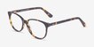 Hepburn Tortoise AcetateEyeglass Frames from EyeBuyDirect, Angle View