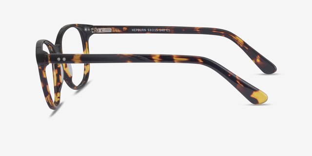 Hepburn Tortoise AcetateEyeglass Frames from EyeBuyDirect, Side View