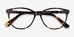 Hepburn Tortoise AcetateEyeglass Frames from EyeBuyDirect, Closed View