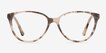 Hepburn Ivory & Tortoise AcetateEyeglass Frames from EyeBuyDirect, Front View