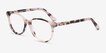 Hepburn Ivory & Tortoise AcetateEyeglass Frames from EyeBuyDirect, Angle View