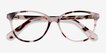 Hepburn Ivory & Tortoise AcetateEyeglass Frames from EyeBuyDirect, Closed View