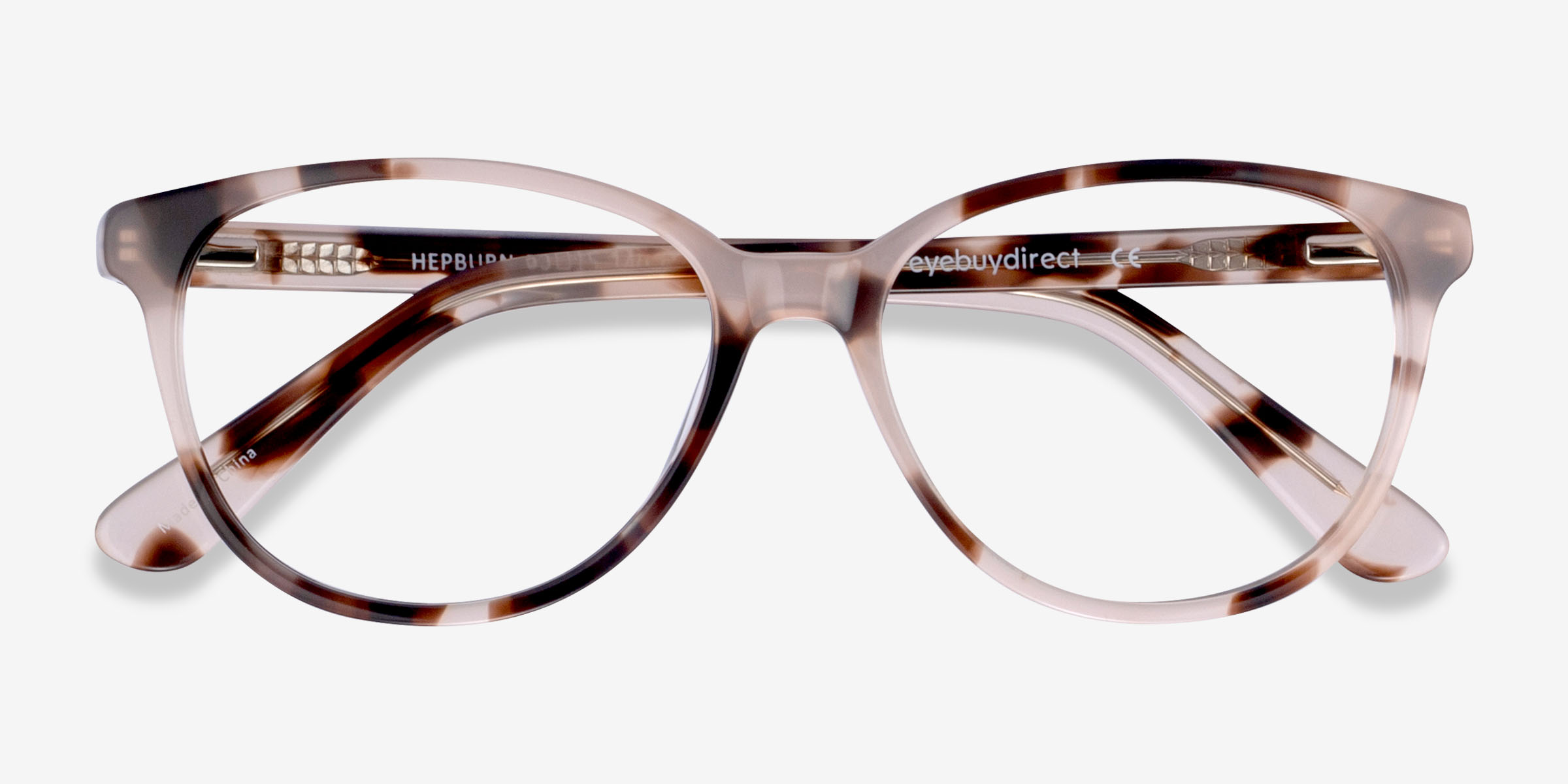 Hepburn Cat Eye Ivory And Tortoise Glasses For Women Eyebuydirect 3102