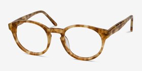 Jade Écailles Acétate Montures de lunettes de vue d'EyeBuyDirect, Vue d'Angle