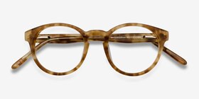 Jade Écailles Acétate Montures de lunettes de vue d'EyeBuyDirect, Vue Rapprochée