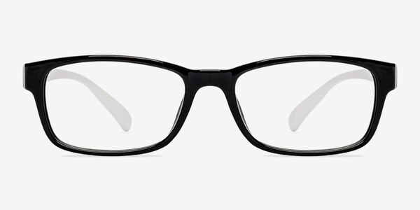 Danny  Black/White  Plastic Eyeglass Frames