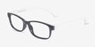 Danny Black & White PlasticEyeglass Frames from EyeBuyDirect, Angle View