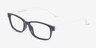 Danny Black & White PlasticEyeglass Frames from EyeBuyDirect, Angle View