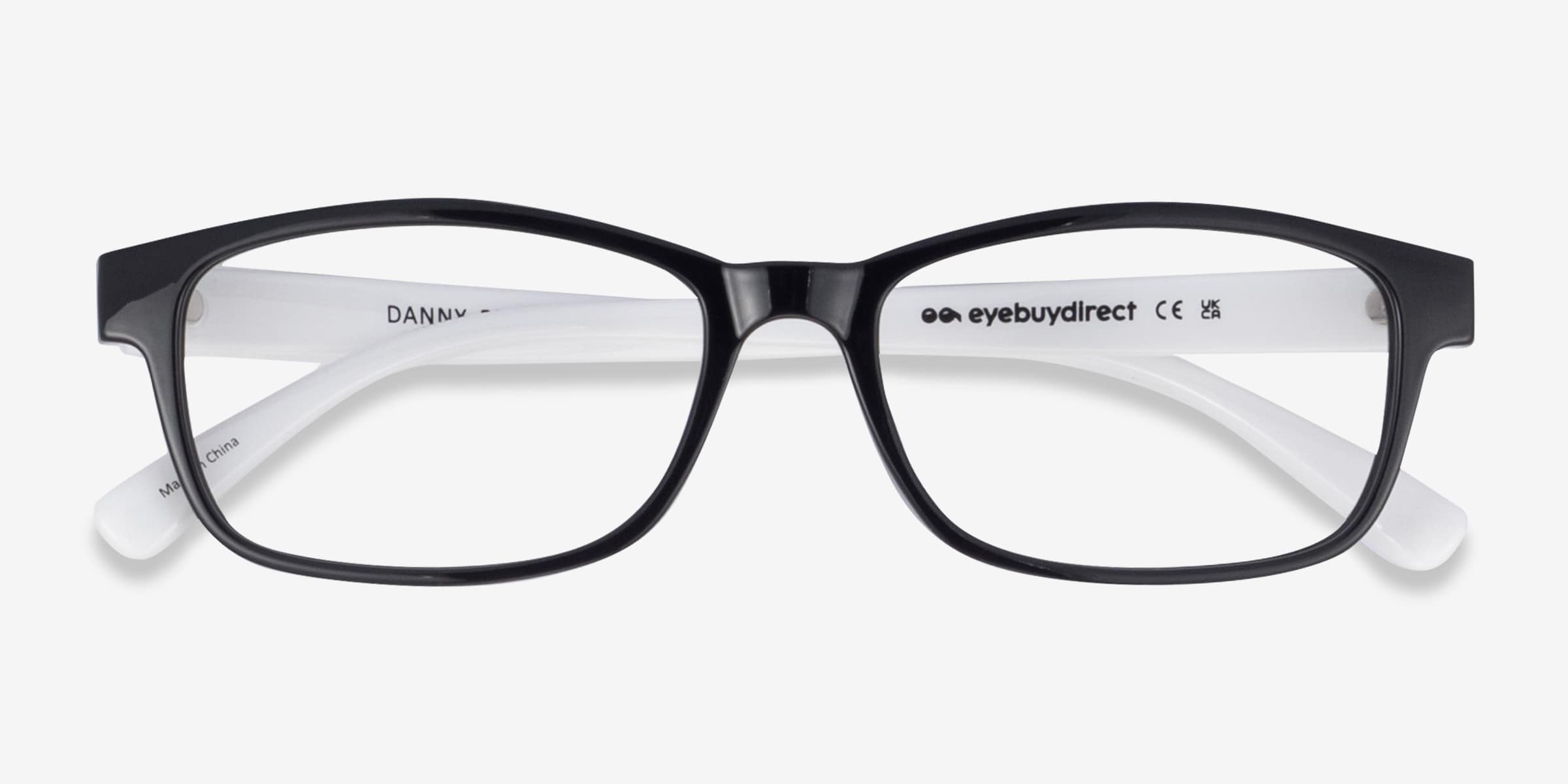 Black and white glasses frames on sale