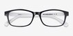 Danny Black & White PlasticEyeglass Frames from EyeBuyDirect, Closed View