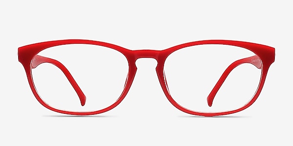 Drums  Red  Plastic Eyeglass Frames
