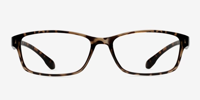 Encore Tortoise PlasticEyeglass Frames from EyeBuyDirect, Front View