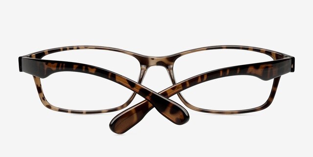 Encore Tortoise PlasticEyeglass Frames from EyeBuyDirect, Closed View