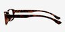 Belsize Tortoise PlasticEyeglass Frames from EyeBuyDirect, Side View