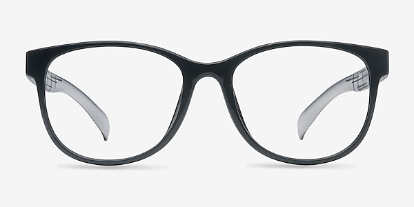 Warren  Black  Plastic Eyeglass Frames