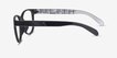 Warren Black PlasticEyeglass Frames from EyeBuyDirect, Side View