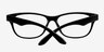 Boulevard Matte Black PlasticEyeglass Frames from EyeBuyDirect, Closed View