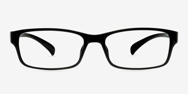 Steven Noir Plastique Montures de lunettes de vue