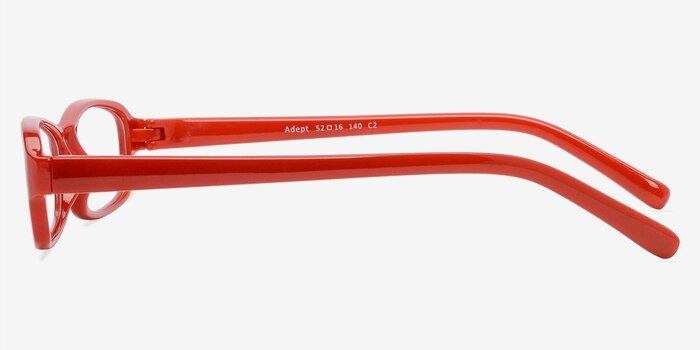 Adept  Red  Plastique Montures de lunettes de vue d'EyeBuyDirect
