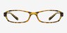 Adept Tortoise PlasticEyeglass Frames from EyeBuyDirect, Front View