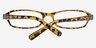 Adept Tortoise PlasticEyeglass Frames from EyeBuyDirect, Closed View
