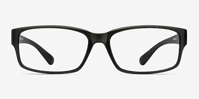 Apollo Matte Gray Plastic Eyeglass Frames