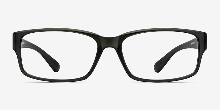 Apollo Matte Gray Plastic Eyeglass Frames from EyeBuyDirect