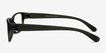 Apollo Matte Gray PlasticEyeglass Frames from EyeBuyDirect, Side View