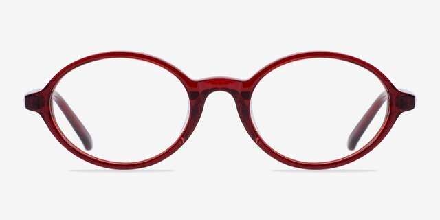 Tango Red AcetateEyeglass Frames from EyeBuyDirect, Front View