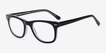 Blizzard Black AcetateEyeglass Frames from EyeBuyDirect, Angle View