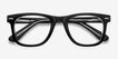 Blizzard Black AcetateEyeglass Frames from EyeBuyDirect, Closed View