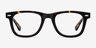 Blizzard Dark Tortoise AcetateEyeglass Frames from EyeBuyDirect, Front View